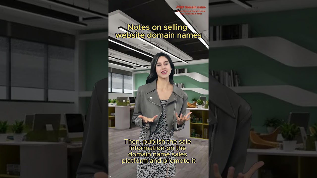 Notes on selling website domain names  