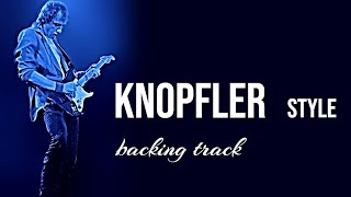 Video thumbnail of "Mark Knopfler style backing track   Dm"