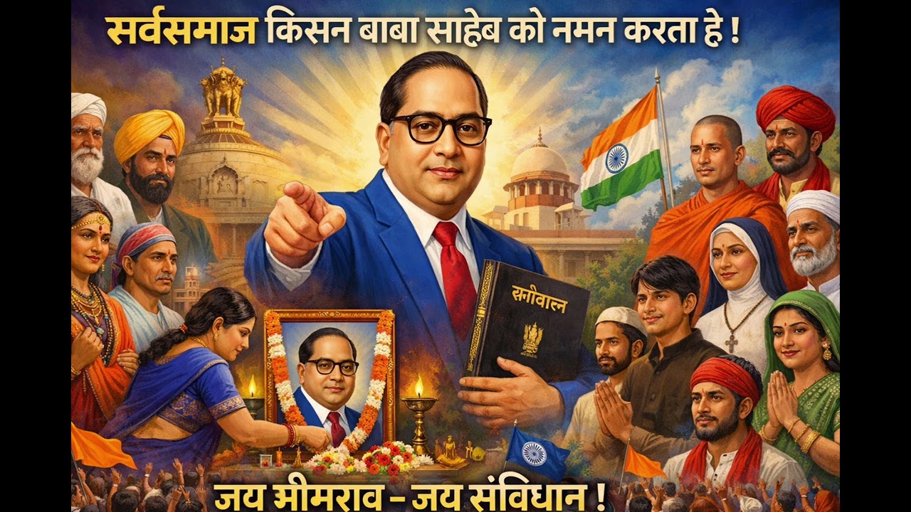 सर्व समाज के संग बाबा साहेब | शिक्षा • समानता • संविधान