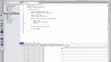 C# Coding Events 2.3 Add Model Identifier