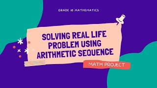 Solving Real Life Word Problems using Arithmetic Sequence