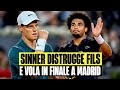 SINNER DISTRUGGE FILS AI MASTERS DI MADRID: L'ITALIANO VINCE E VOLA IN FINALE