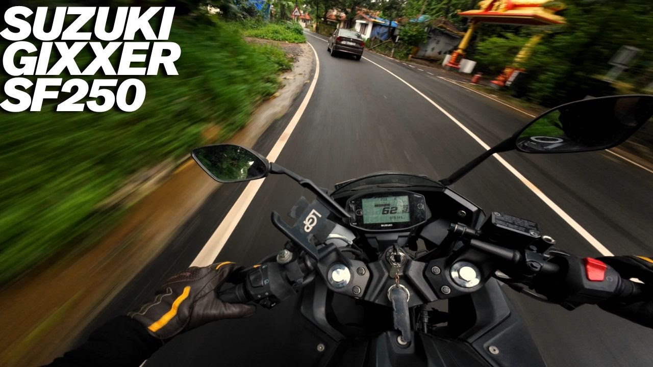 Suzuki Gixxer SF 250 | Chasing a fast VW AMEO | ASMR | Cinematic 4K POV | Raw Engine Sound