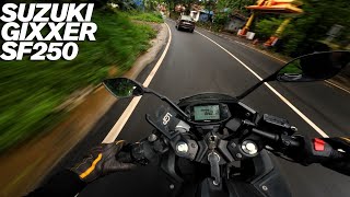 Suzuki Gixxer SF 250 | Chasing a fast VW AMEO | ASMR | Cinematic 4K POV | Raw Engine Sound screenshot 5