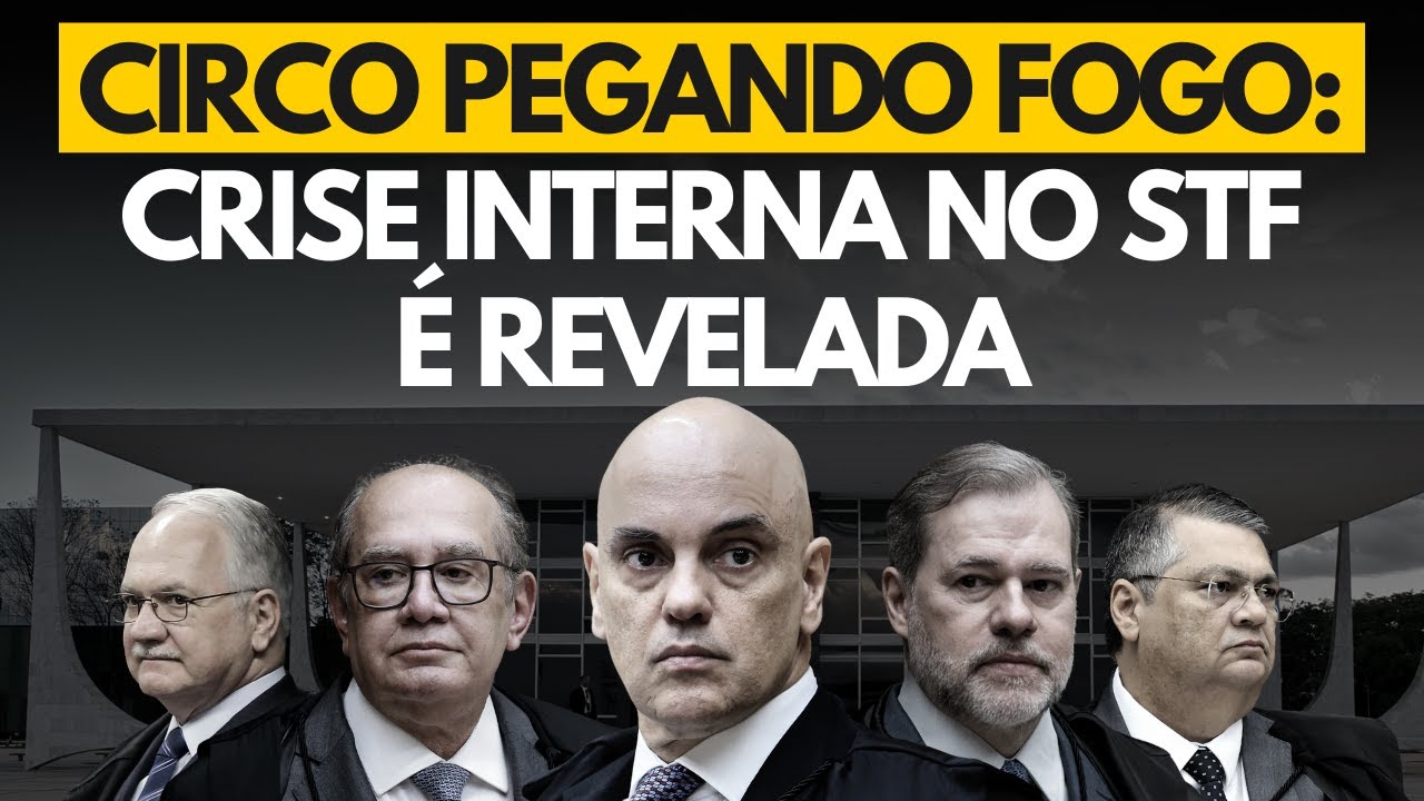 Crise nos bastidores do STF é exposta por aliada e argumentos dos ministros são inacreditáveis