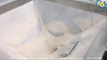 Máy chiết rót định lượng bột siêu mịn công nghiệp | Saobaca.com | 0904 693 834