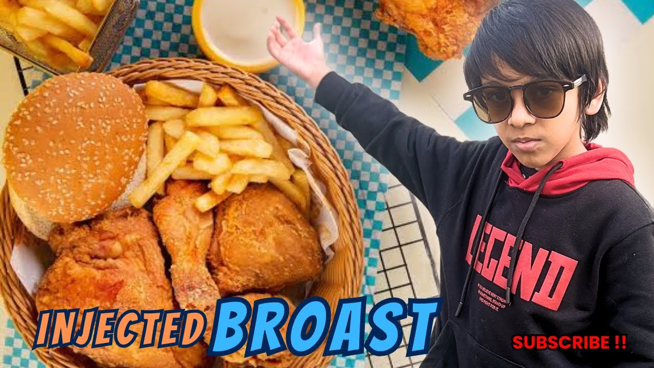 Hen n Bun Lahore Injected Broast Best Broast in Lahore Spicy