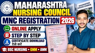 Download Lagu MNC registration online procedure 2026 | Maharashtra Nursing Council registration ANM GNM BSc Nur...