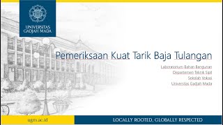 Pemeriksaan Kuat Tarik Baja Tulangan