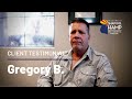 Testimonial video from a former client, Gregory B. Gregory B. - Client: "Before I hired Shawn Hamp and Virginia Crews, it was ongoing for six to eight months with no...
