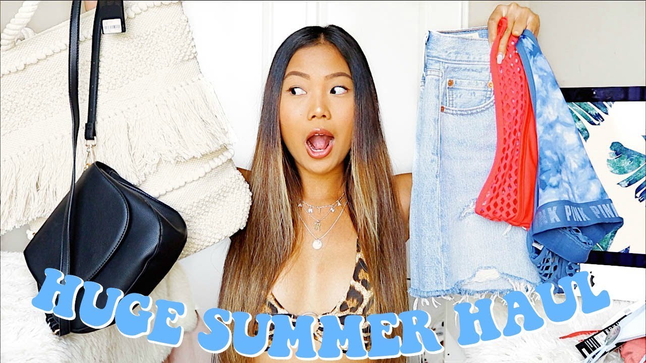 HUGE Summer Haul (F21, Tiger Mist, VS PINK, BOOHOO + More!) + GIVEAWAY