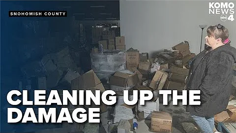 Floodwaters recede in parts of Snohomish County as cleanup efforts begin