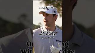 PATRICK CANTLAY on why he only uses ONE WEDGE in his Short Game | #golf #golfswing #golftips #pga