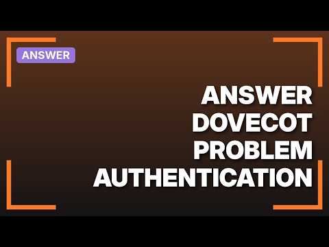 Dovecot authentication failure