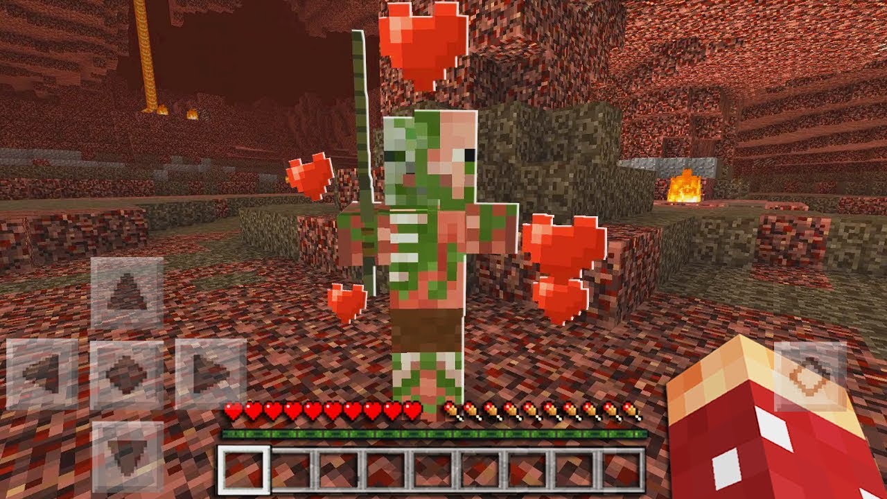 How to make zombie pigmen stop attacking you