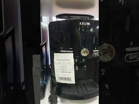 Видео-обзор: Кофемашина автоматическая Krups Espresseria EA82F010