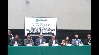 Instalación del Grupo de Trabajo Usuarios de Instituciones de Seguros y Fianzas
