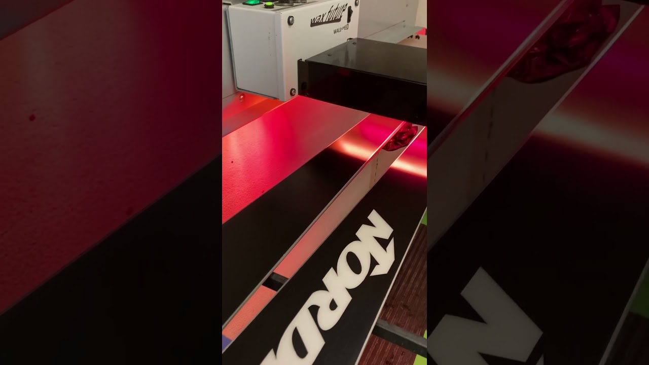 Waxing the Nordica Dobermann Multigara DC ❄️ 🎿 