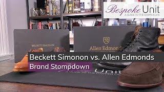 Allen Edmonds Vs. Beckett Simonon: Shoe Brand Stompdown & Which One You Should Buy