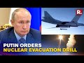 Vladimir Putin Orders Nuclear Evacuation Drill, Moves Family Out Of Russia: Report