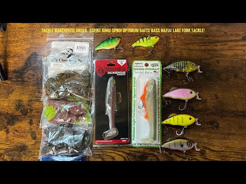 Tackle Warehouse Order - Strike King! Spro! Optimum Baits! Bass