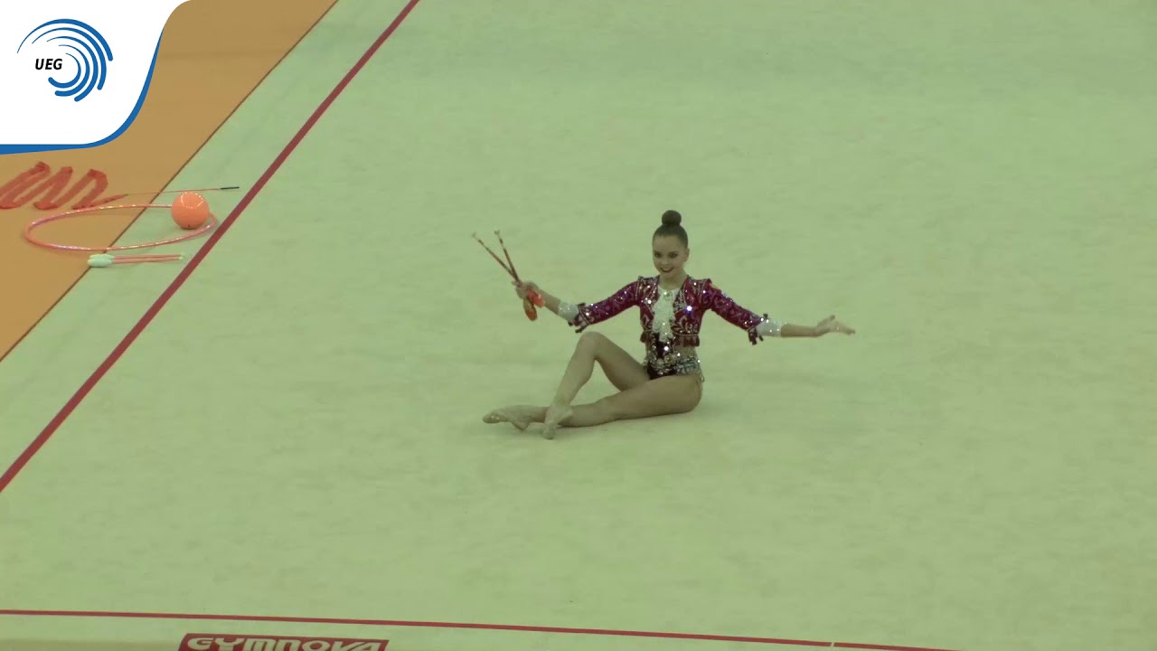 Arina Averina (RUS) - 2018 Rhythmic European Champion, all-around