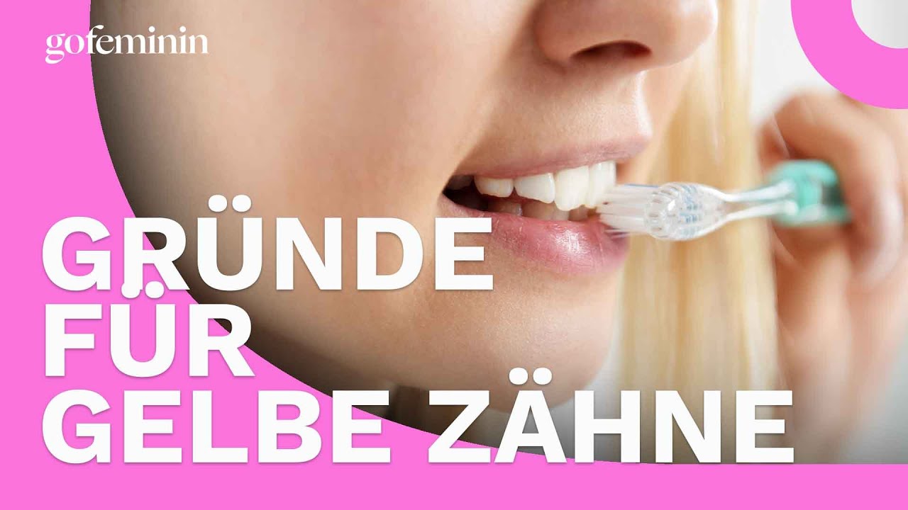 Zahnverfärbungen? Das ist der Grund, warum deine Zähne gelb sind