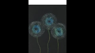 Toilet Paper Rolls Dandelion Painting Technique For Beginners Maremis Small Art