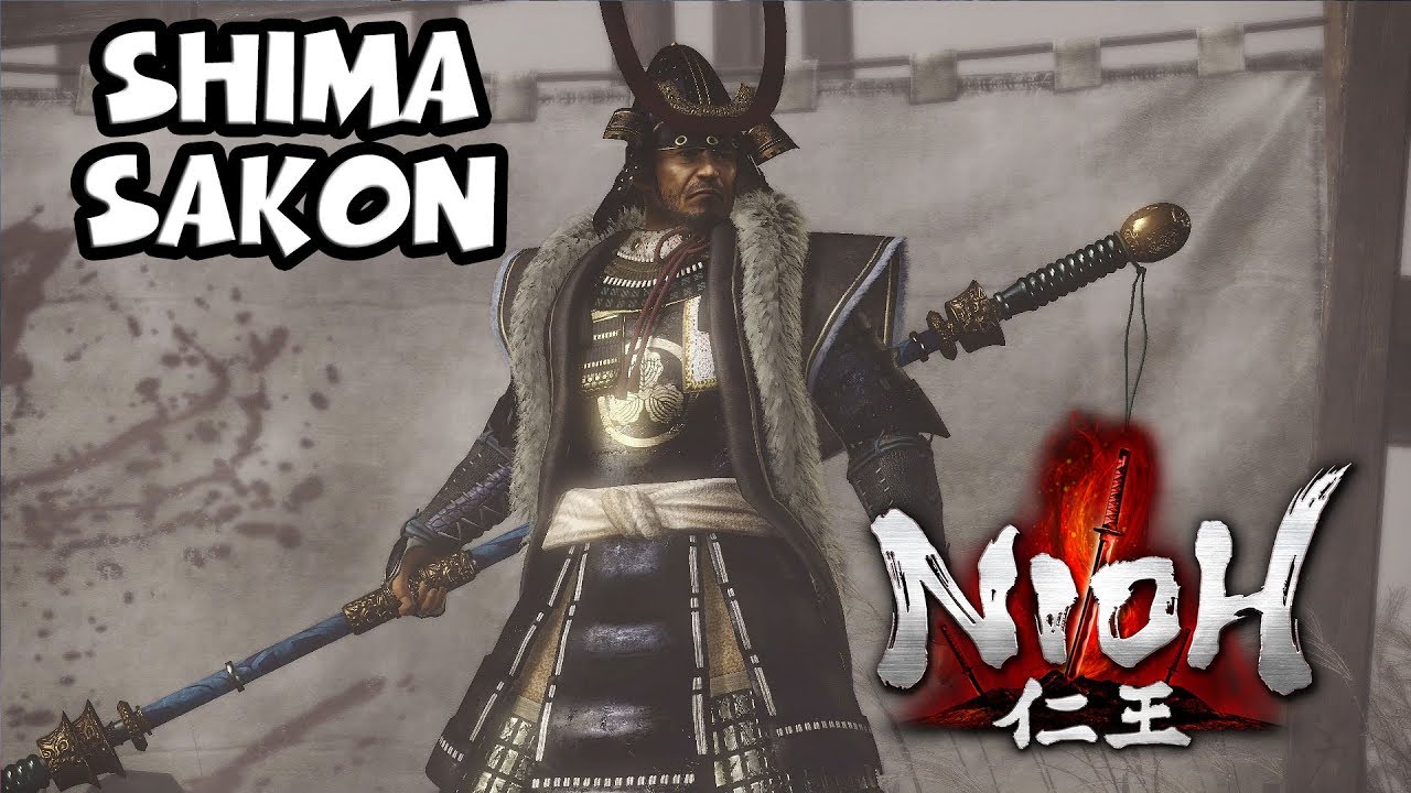 NIOH - Shima Sakon / Сима Сакон (PC) 1440p 60fps