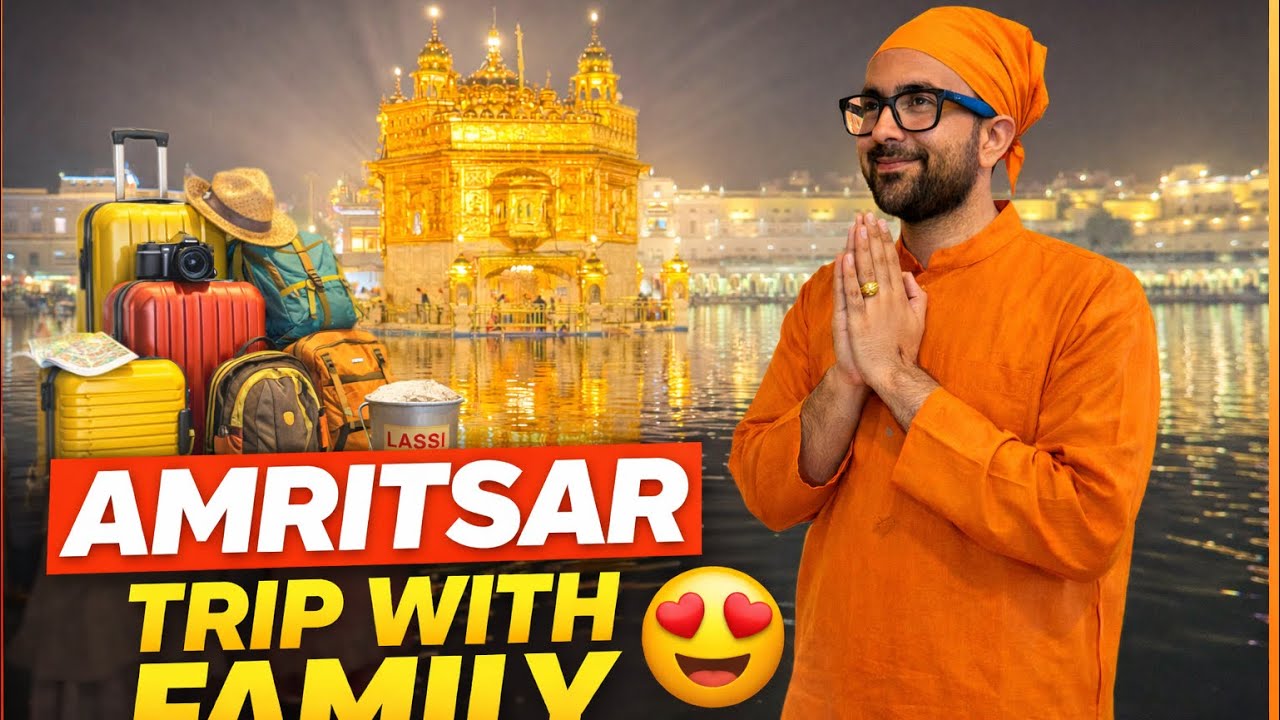 ✨ Trip to Amritsar – Golden Temple Vlog | Peaceful Experience You Can’t Miss! ✨