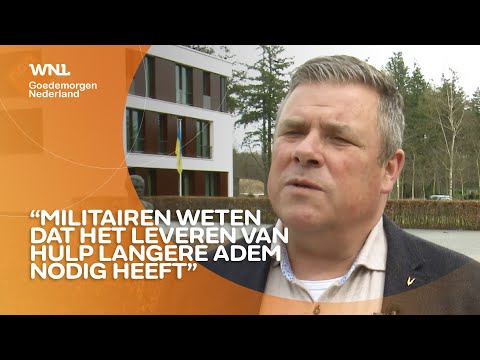 Nederlandse veteranen bouwen loods om tot militair operatiecentrum voor Oekraïne