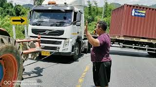 EP.1 โหดจัด volvo FM 400 ใส่ตู้ท้ายถอนกันยาว แน่ๆ