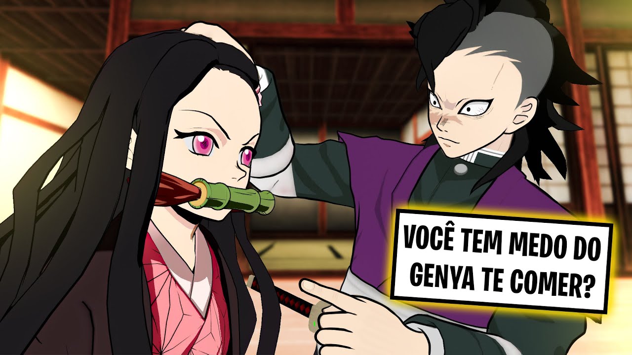 Genya e Nezuko RESPONDEM no Demon Slayer Vr!