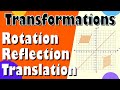 Transformations Quiz  | Rotation, Reflection, and Translation of Shapes |  Math Quiz
