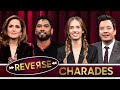 Reverse Charades with Maya Hawke, Rose Byrne and Miguel | The Tonight Show Starring Jimmy Fallon