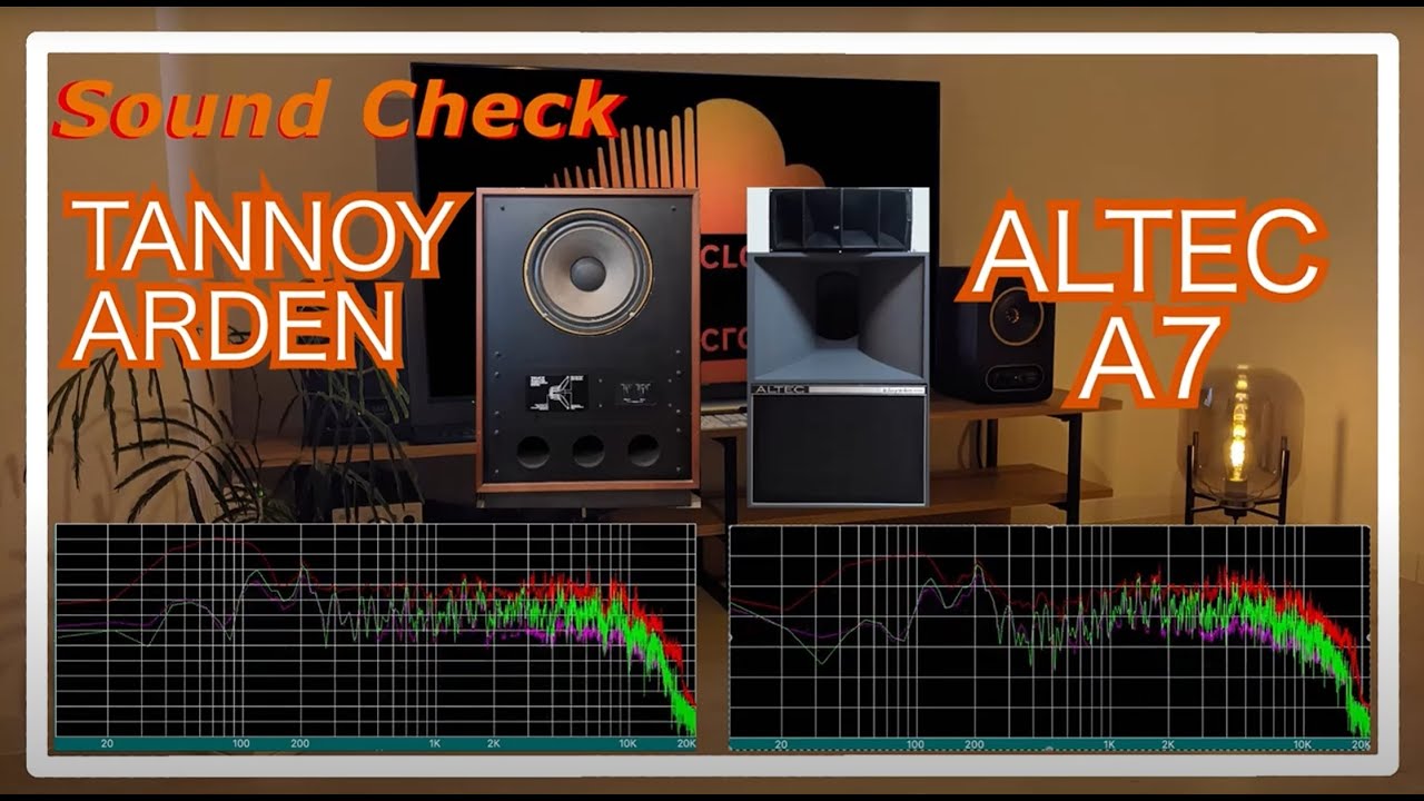 TANNOY ARDEN vs ALTEC A7 [speaker Sound Comparison スピーカー音