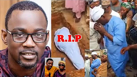 Pasuma In Tears As He Buried His Mother Who Recently Passed Away, Yoruba Actors Møurns With Him S..