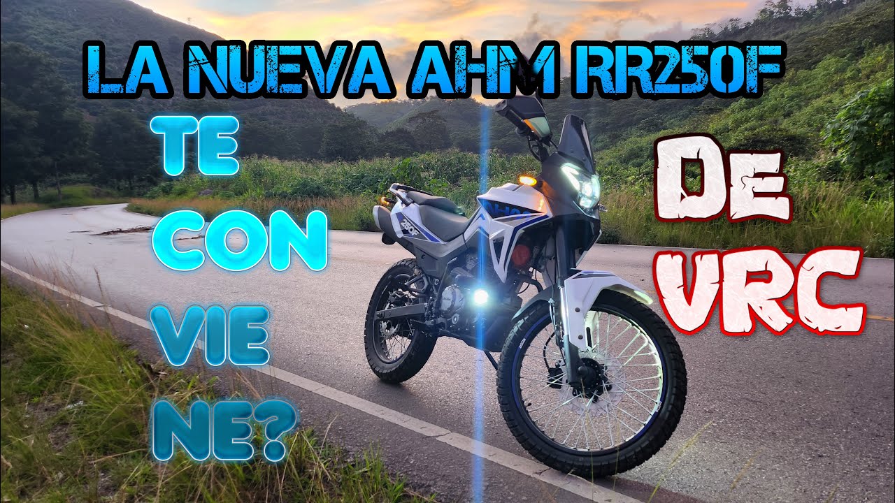 AHM RR250F La nueva doble proposito de VRC - YouTube