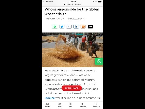 ⁣A global food crisis is coming ( part  2 and final part)