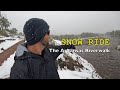 Freak Snowstorm in The Rockies | Biking on The Arkansas RiverWalk