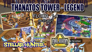 RAGNAROK M: THANATOS TOWER LEGEND 1-4|OBLIVION GUILD|STELLAR HUNTER GAME PLAY 05-31-2021 screenshot 5