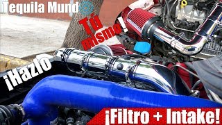 FÁCIL Instalar Filtro Alto Flujo INTAKE | Edelbrock/K&N/AEM/INJEN | Tequila  Mundo - YouTube