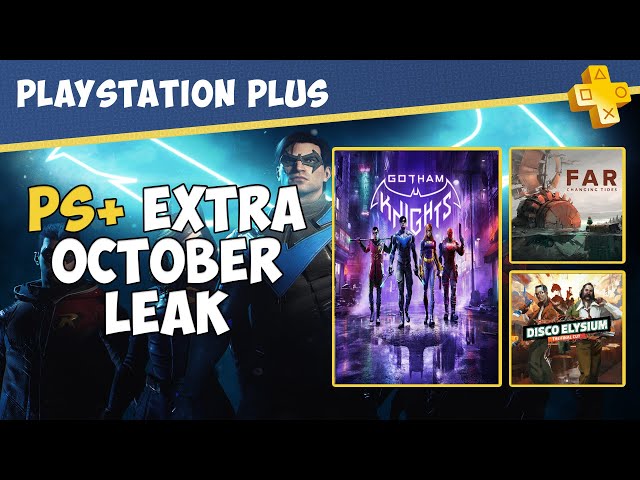 PS Plus Extra/Deluxe Games - October 2023: Gotham Knights, Disco