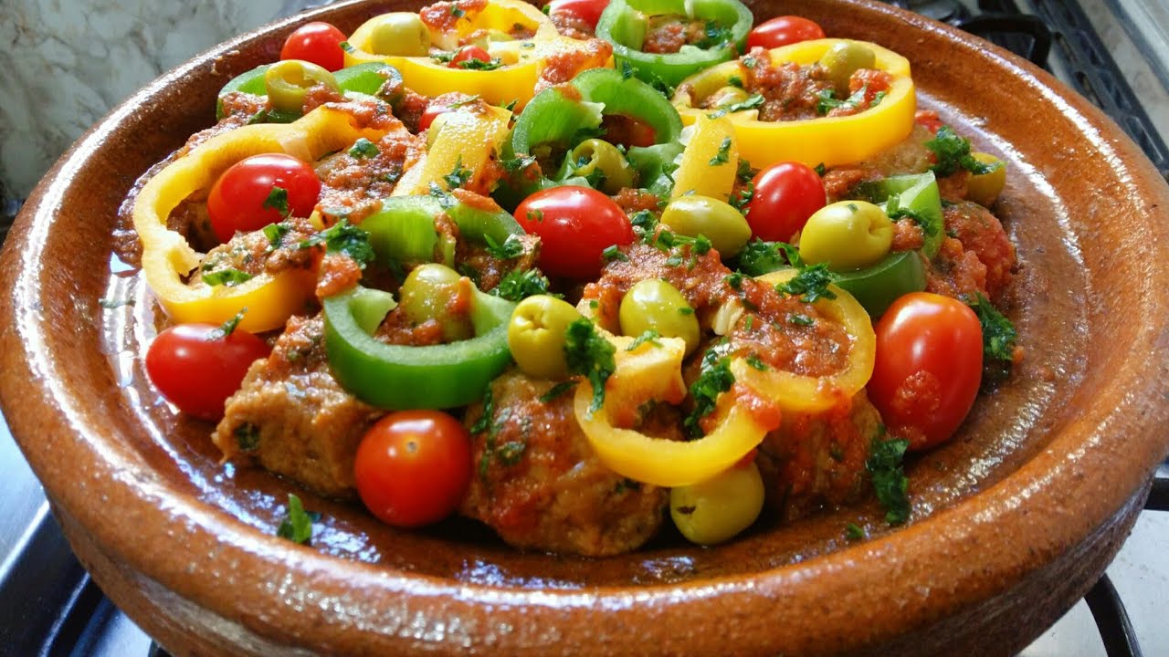 طاجين كفتة السردين بالخضر روعة /مذاق لا يقاوم😋