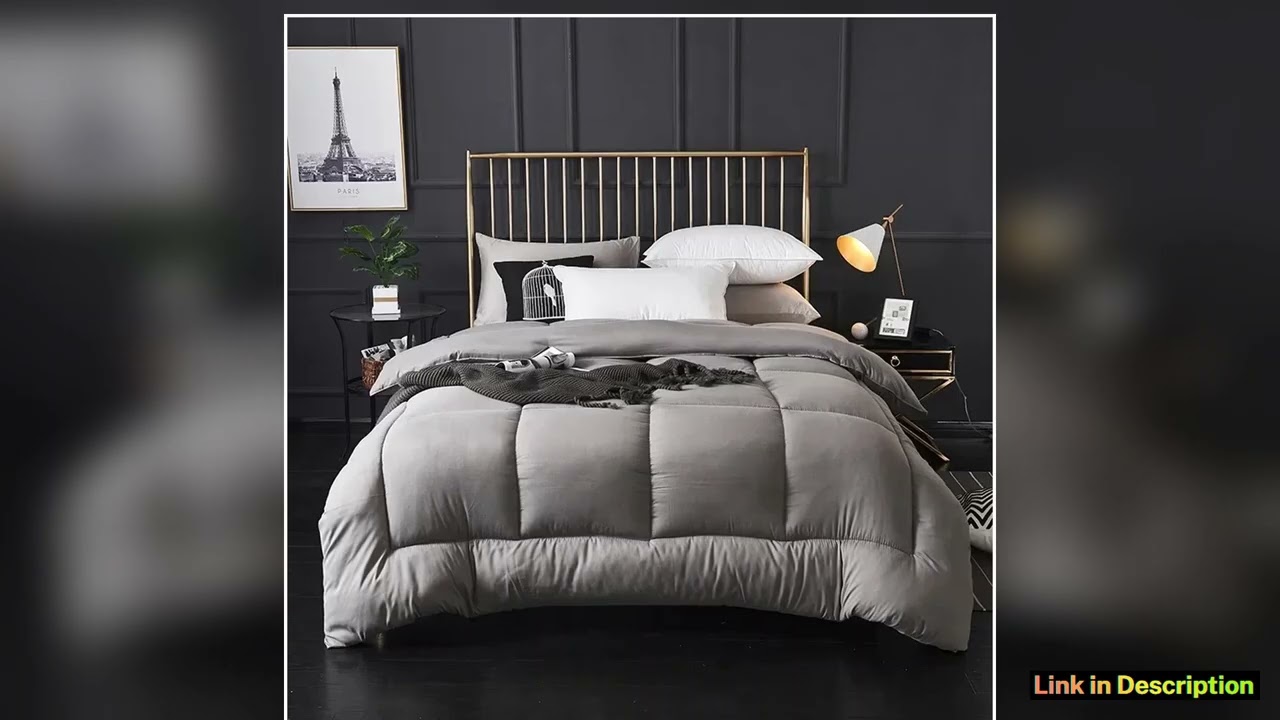 Bedding Duvet Winter Thick Comforter Washable Microfiber Bedding Comforter with Corner Tabs Small