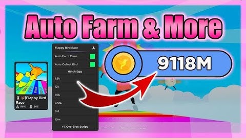 🦃 Flappy Bird Race Script • Auto Farm • Auto Collect • Hatch Egg [Roblox]