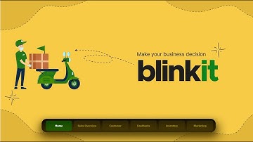 Blinkit Data Analytics Dashboard Using Power BI