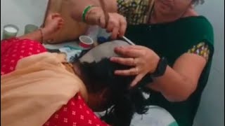 Long Hair To Bald Girl Headshave For Hair Donation Real Hair Transformation Bald