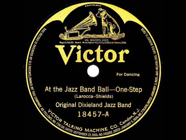 Watch 1918 Original Dixieland Jazz Band - At The Jazz Band Ball on YouTube