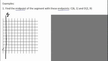 1.3a - PART 1 - Midpoint Formula (and its applications)